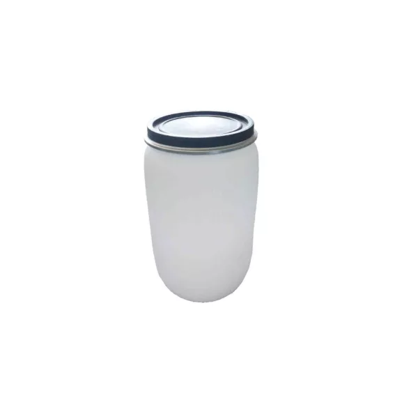 Bidon 120 Literes csatos fehér