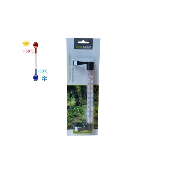 Hőmérő kültéri ablakra szerelhető (CY8901310)