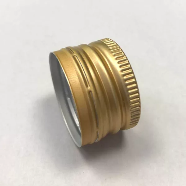 Csavarzár kupak alumínium 28mm-es arany (50db/csomag) - ár/db