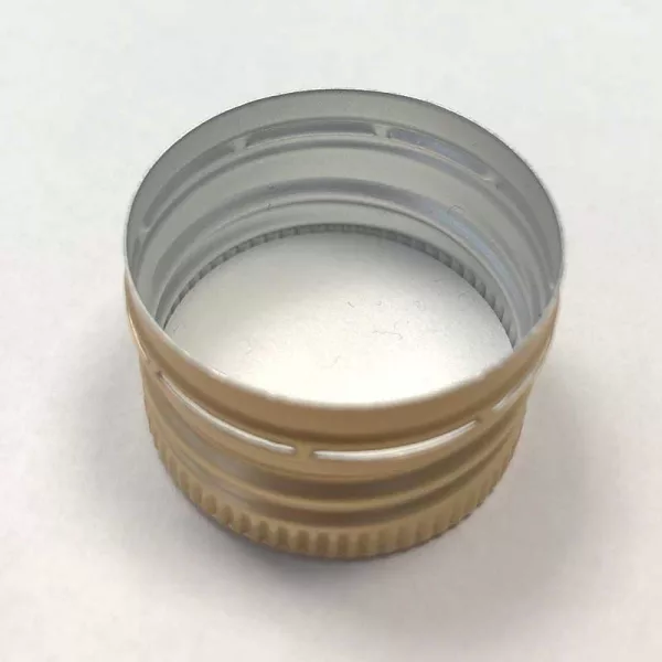 Csavarzár kupak alumínium 28mm-es arany (50db/csomag) - ár/db