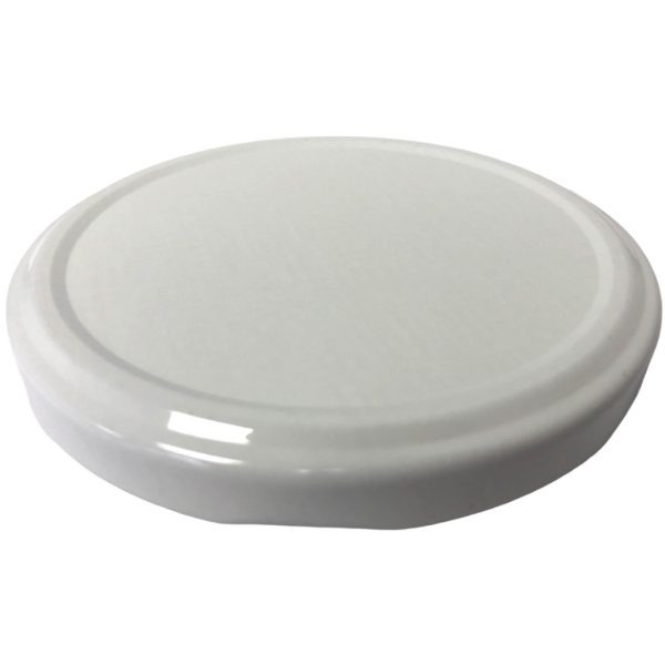 Lapka befőttes üveghez TO110 - FEHÉR-ARANY SZÍNŰ (50db/zacskó) - ár/db