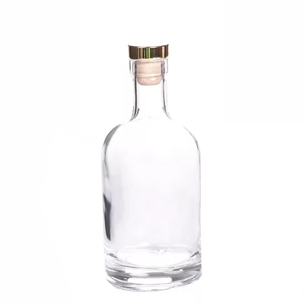 Üveg pálinkás/likőrös 0,5 l, dugóval (40 db/karton) - ár/db