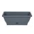 Virágláda tálcával 40cm 6l-es (IPE) ANTRACIT (10 db/cs) - ár/db