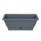 Virágláda tálcával 80cm 16l (IPE) ANTRACIT (10 db/cs) - ár/db