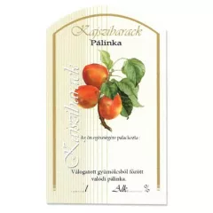 Íves Pálinkás címke - KAJSZIBARACK (10db/cs) - ár/db