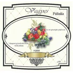Széles Pálinkás Címke - VEGYES (10db/cs) - ár/db