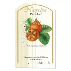 Íves Pálinkás címke - NASPOLYA (10db/cs) - ár/db