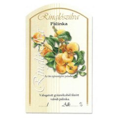 Íves Pálinkás címke - RINGLÓSZILVA (10db/cs) - ár/db