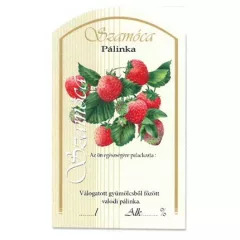 Íves Pálinkás címke - SZAMÓCA (10db/cs) - ár/db