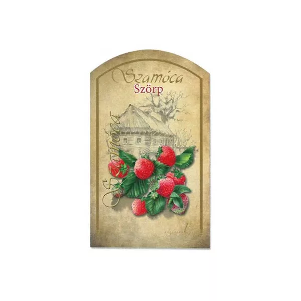 Szörpös címke - SZAMÓCA (10db/cs) - ár/db