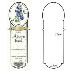 Keskeny Pálinkás Címke - ÁFONYA (10db/cs) - ár/db