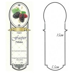Keskeny Pálinkás Címke - FAEPER (10db/cs) - ár/db