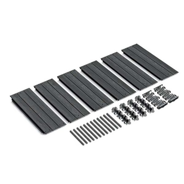 Magaságyás BASE WOODY - antracit