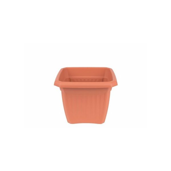 Virágcserép négyszögletes 40cm TERRACOTTA