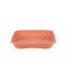 Alátét négyszögletes 20 cm-es virágcseréphez TERRACOTTA
