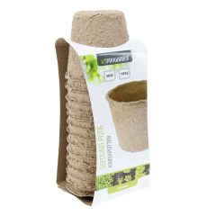 Tőzeg cserép kerek papír 6x6   14db/szett (C22954700)