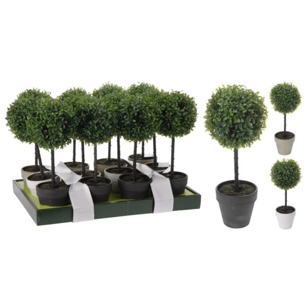 Művirág - Buxus cserépben 38cm  (317002160)