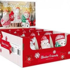 Gyertya - Winter Friend figura sb545 FB 110mm ár/db