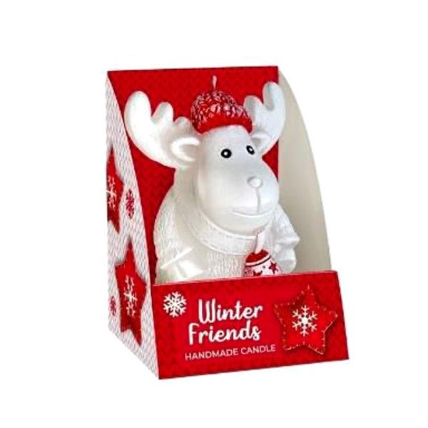 Gyertya - Winter Friend figura sb545 FB 110mm ár/db