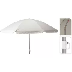 Napernyő - kör alakú - 200cm-UPF30+ Krém (X11700810)