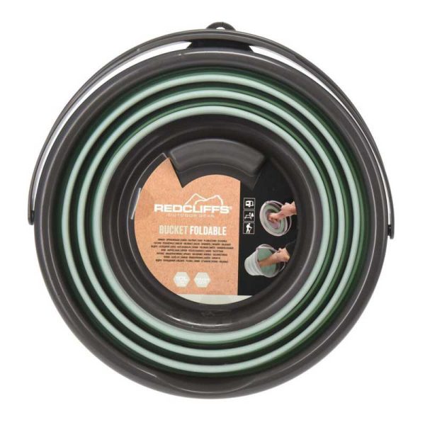 Vödör 10L összecsukható zöld (101003080)