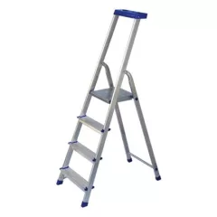 Munkalétra erősített 5 fokos alu (150 kg) - 16555