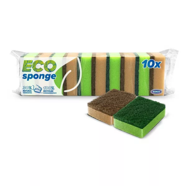 BONUS Mosogatószivacs ECO 10db/cs (B040) - ár/csomag