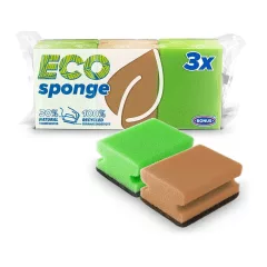   BONUS Formázott mosogatószivacs 3db/cs - ECO (B019) - ár/csomag