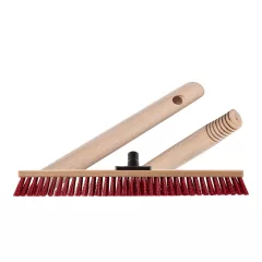   BONUS Maddox 60cm kültéri fa tolóseprű NYELEZETT 150cm-es fa nyéllel