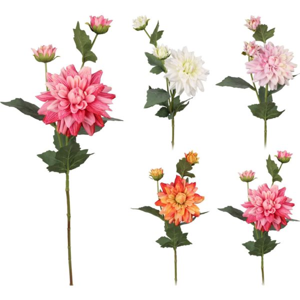 Művirág - Szálas - Dália - 65cm (318800300)