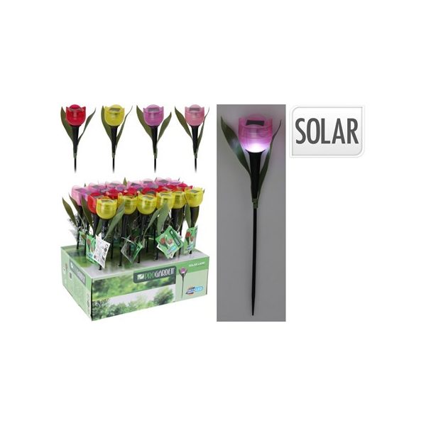 Lámpás kerti -leszúrható - tulipán (DX9300800)