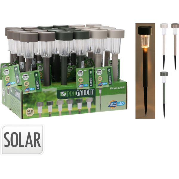 Lámpás kerti -leszúrható -55cm -4 színben - meleg fehér (DX9300960)