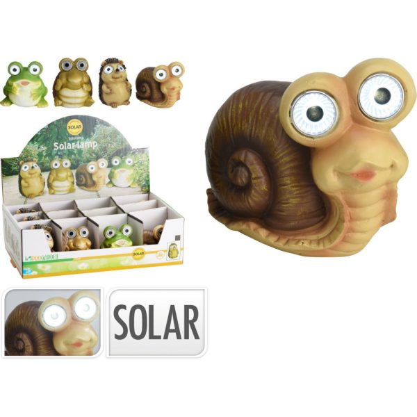 Lámpás - kerti - solar-110X95X120MM- állatfigurák (252122200)