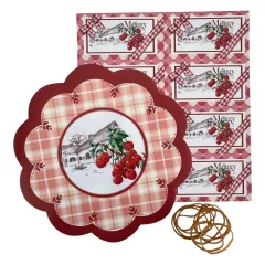 Befőtt díszítő csomag - MEGGY - ár/db