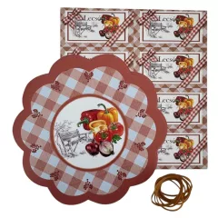 Befőtt díszítő csomag - LECSÓ - ár/db