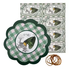 Befőtt díszítő csomag - UBORKA - ár/db