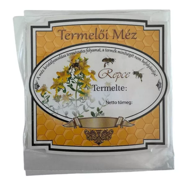 Mézes címke - REPCE (10db/cs) - ár/db