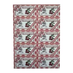 Befőtt címke - CSERESZNYE (10ív/cs) - ár/db