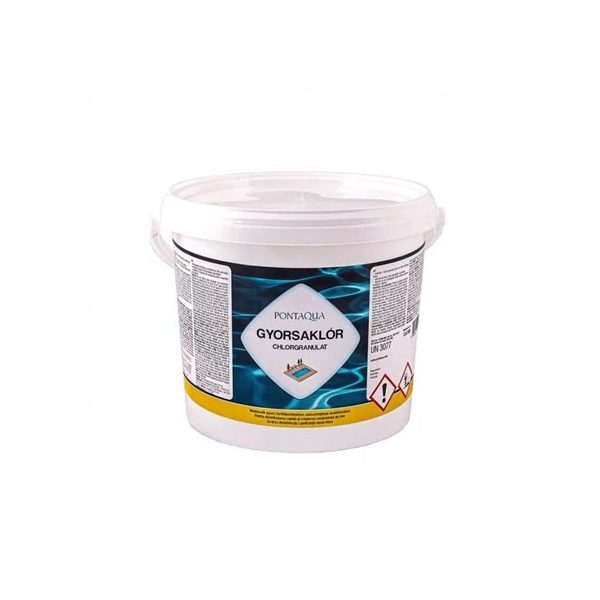 Uszodat. - Gyorsaklór gyorsan oldódó klóros fertőtlenítőszer 3kg (CLG030)