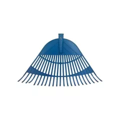 Lombseprű műanyag 580x350 sárga-kék 23 fogú