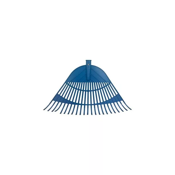 Lombseprű műanyag 580x350 sárga-kék 23 fogú