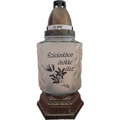 Üvegmécses LZ-209 (ARANY) 6db/gyűjtő