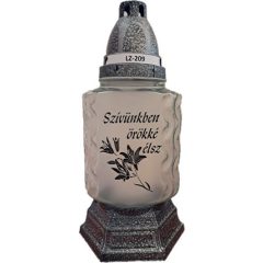 Üvegmécses LZ-209 (EZÜST) 6db/gyűjtő