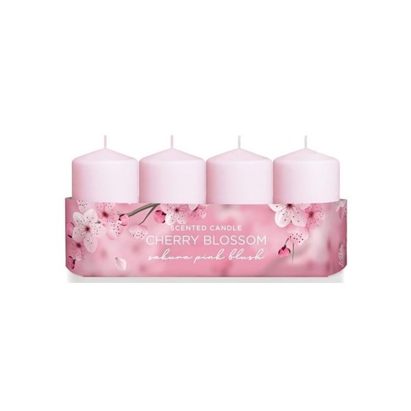 Henger gyertya illatos - 40x70 (4db/cs)-sb212 - ár/csomag