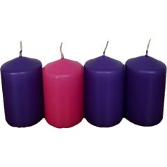   Henger gyertya adventi (3l+1r) 40x65 (4db/cs) zb003 - ár/csomag