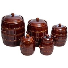 Kerámia savanyító/fermentáló hordó  3,2L