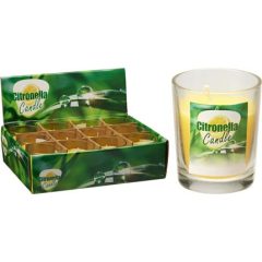 Citronella gyertya üvegpohárban (A87300110)
