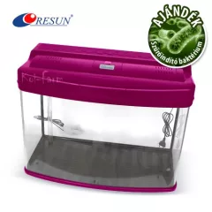 Komplett akvárium 65 l – pink