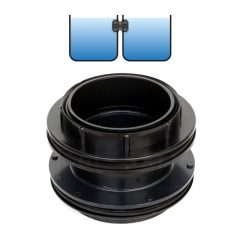 Dupla menetes tartály csatlakozó 110 mm