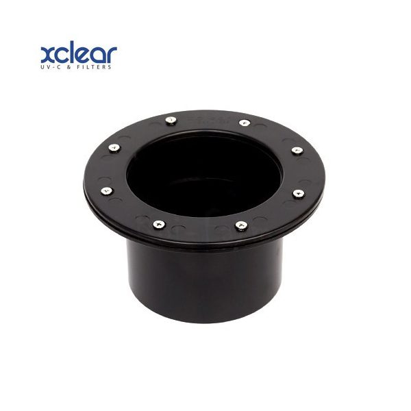 fólia és tartály egyenes csatlakozó PVC csövekhez 110 mm